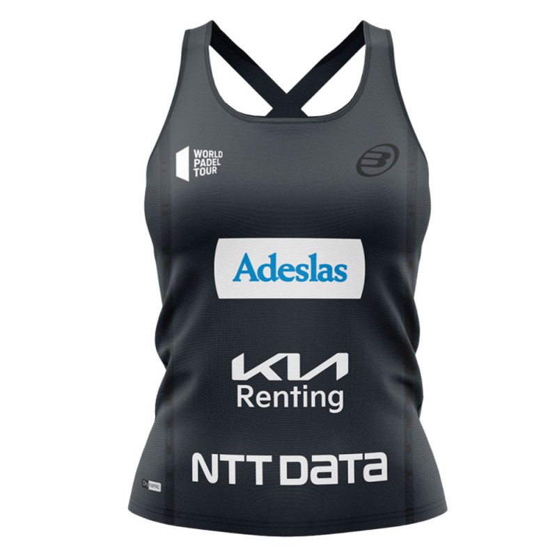 T-shirt Orlas Gemma Triay Bullpadel Black T-shirt Orlas Gemma Triay Bullpadel Black