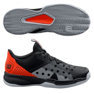 Wilson Hurakn Team black fiesta quarry 2023 padel shoes