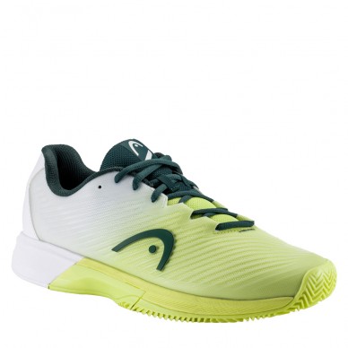 Padel shoes Head Revolt Pro 4.0 Clay light green white 2023