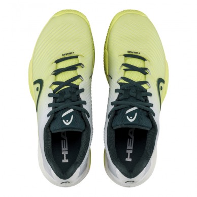 Padel shoes Head Revolt Pro 4.0 Clay light green white 2023