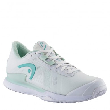 Padel shoes Head Sprint Pro 3.5 Clay white aqua 2023