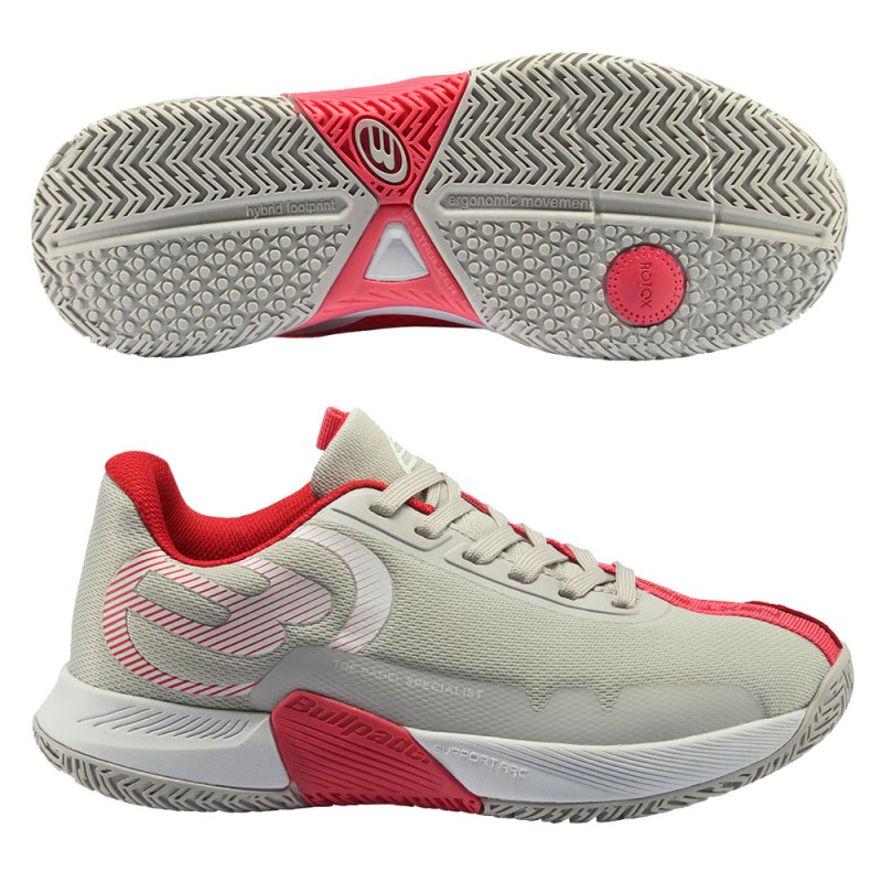 Padel shoes Bullpadel Next Pro W 23V light gray