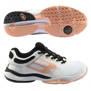 Padel shoes Bullpadel Flow Hybrid Fly 23V coral