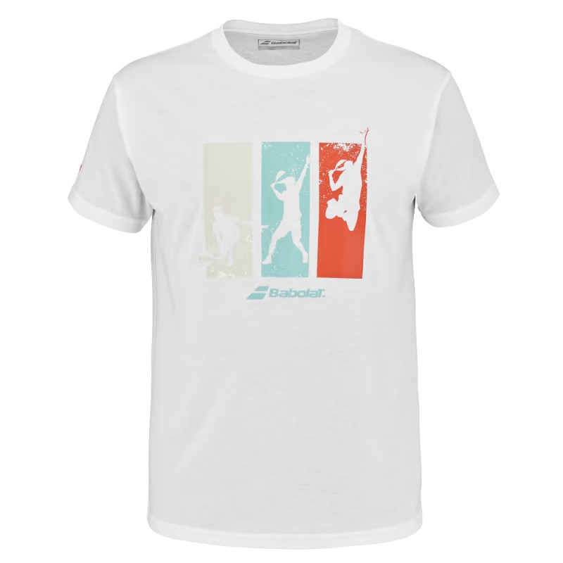 t-shirt Babolat Padel Cotton Tee Men white