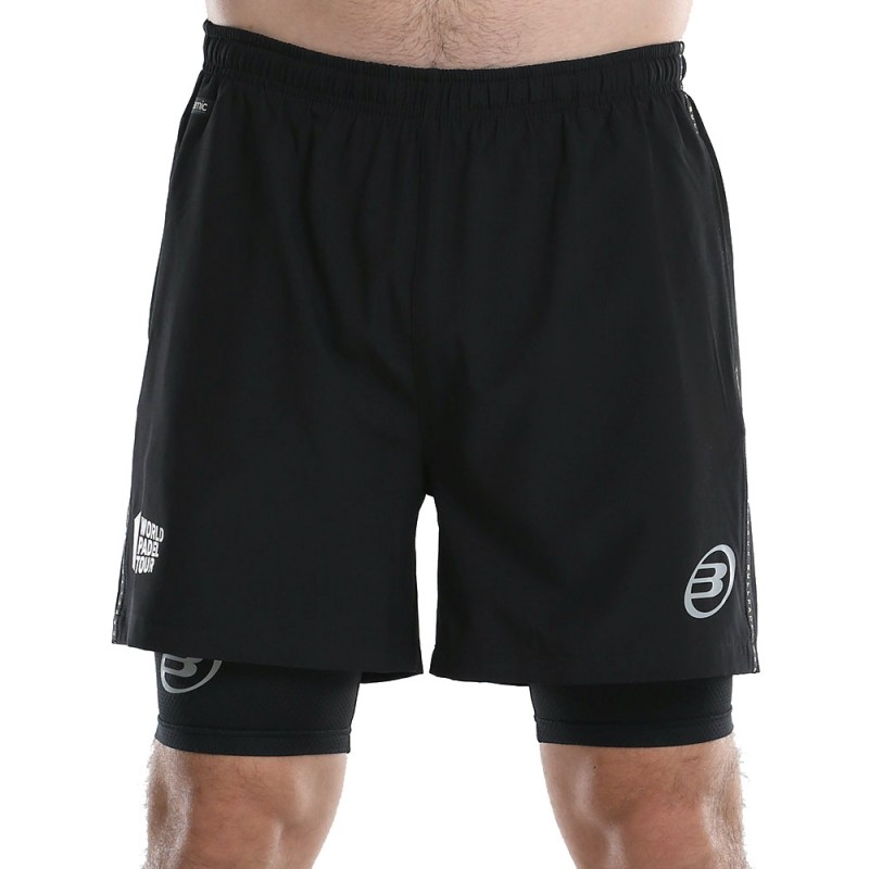 short Bullpadel Lily black short Bullpadel Lily black