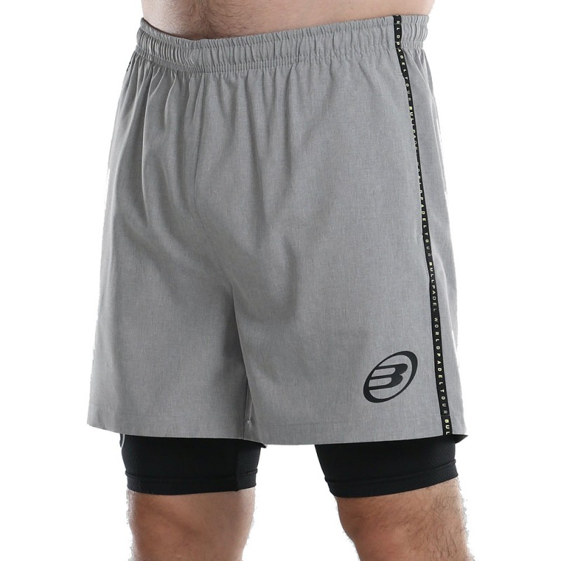 Short Bullpadel Lirio medium gray Short Bullpadel Lirio medium gray
