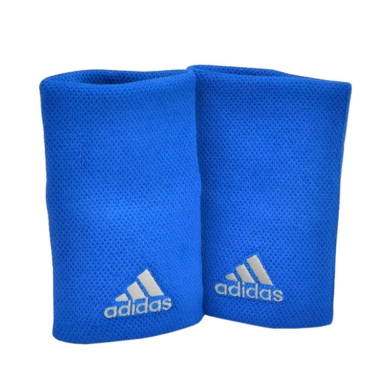 Adidas Wristband L blue gray Adidas Wristband L blue gray