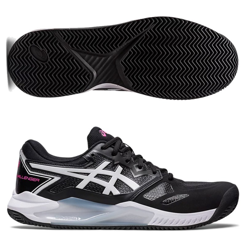 Asics Gel Challenger 13 Clay black hot pink