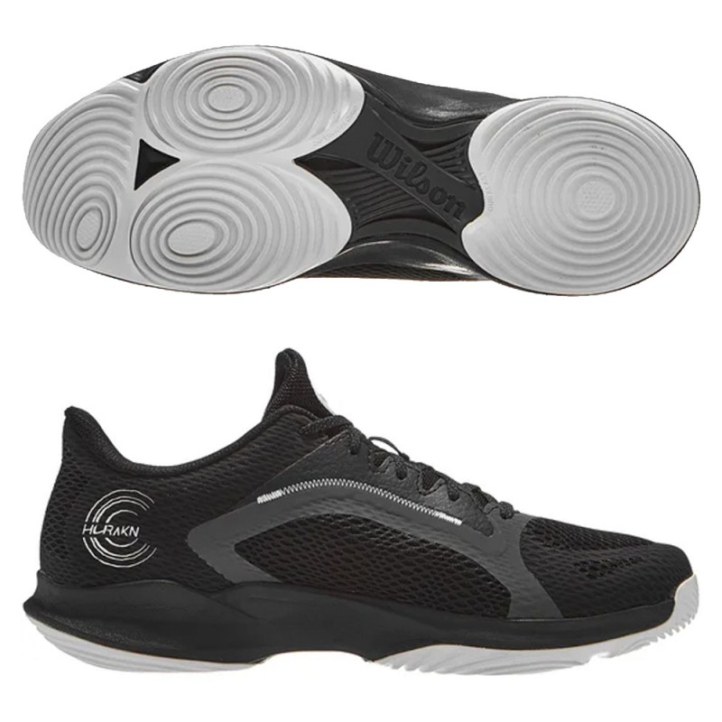 Wilson Hurakn 2.0 Black White 2023 Padel Shoes
