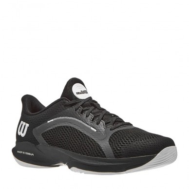Padel shoes Wilson Hurakn 2.0 black white ebony 2023