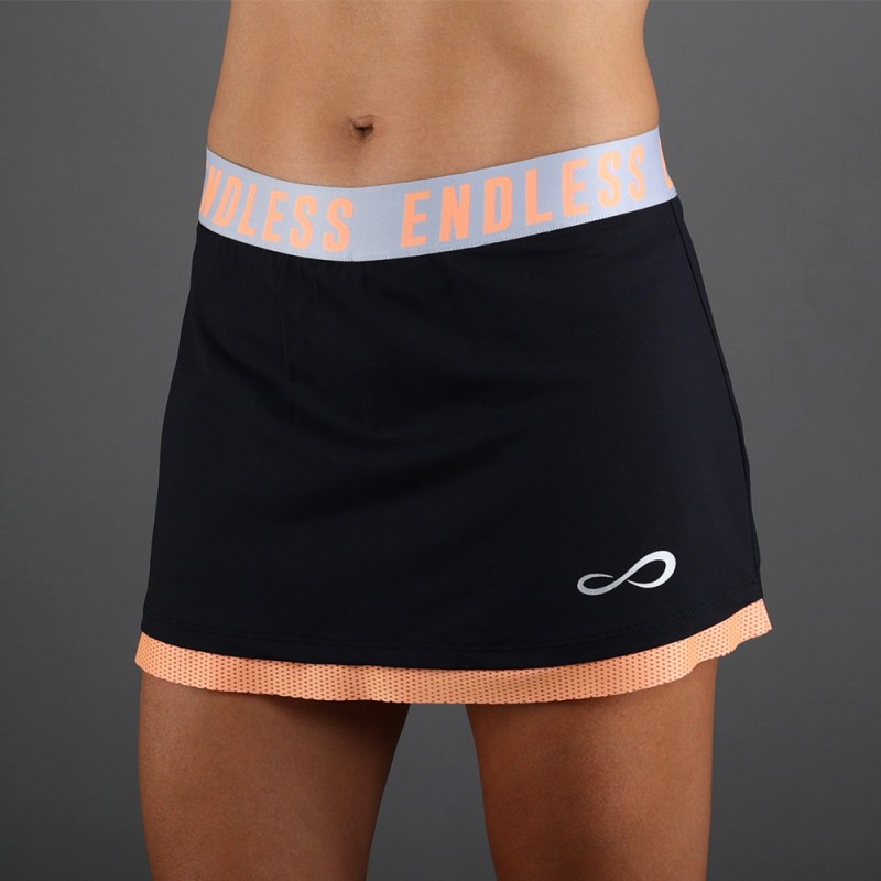 Skirt Endless Iconic black salmon Skirt Endless Iconic black salmon