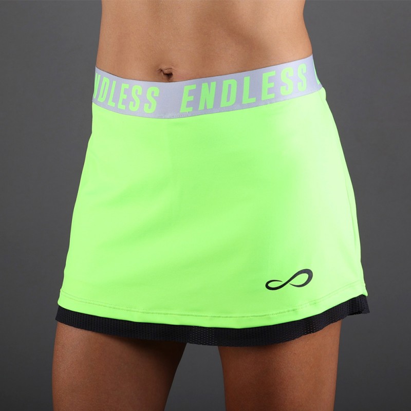 Skirt Endless Iconic green fluor