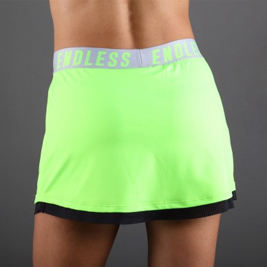 Skirt Endless Iconic green fluor