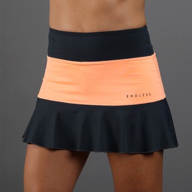 Skirt Endless Lace titanium salmon