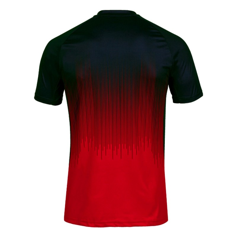 design red and black jersey