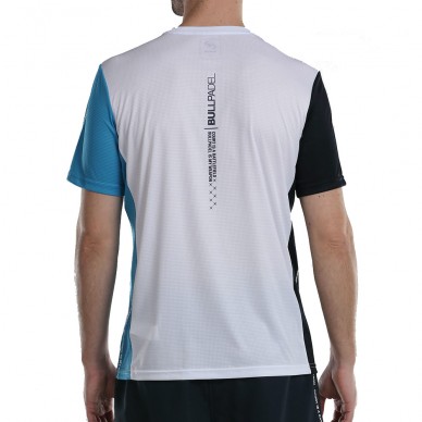 T-shirt White Bullpadel Aereo