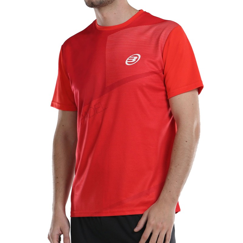 t-shirt Bullpadel Afile cherry t-shirt Bullpadel Afile cherry