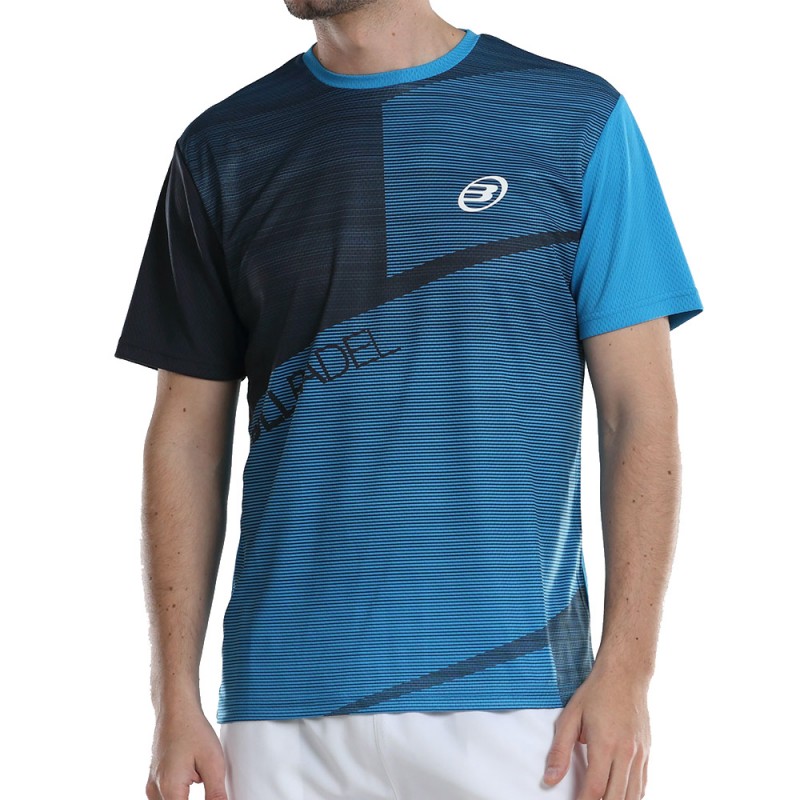 t-shirt Bullpadel Afile blue bel air