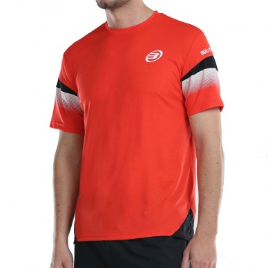 T-shirt Bullpadel Aguzo cherry