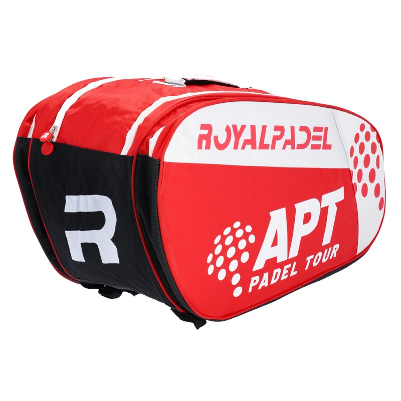 Padel Bag Royal Padel APT white red 2023 Padel Bag Royal Padel APT white red 2023