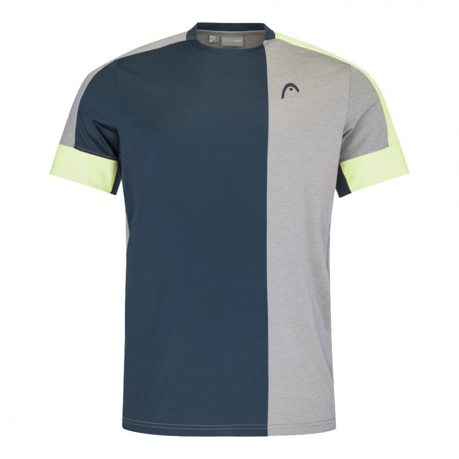 Men Tennis T-Shirt - Basic Light Blue Grey