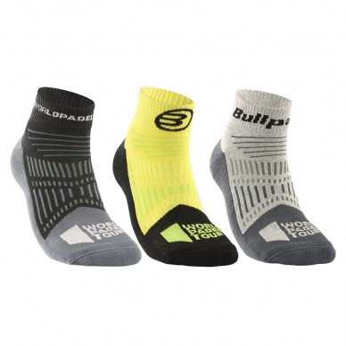 Socks Bullpadel BP-WPT2301 pack 3 colors