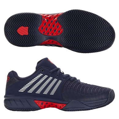 Padel shoes Kswiss express light 3 hb peacot mars red 2023