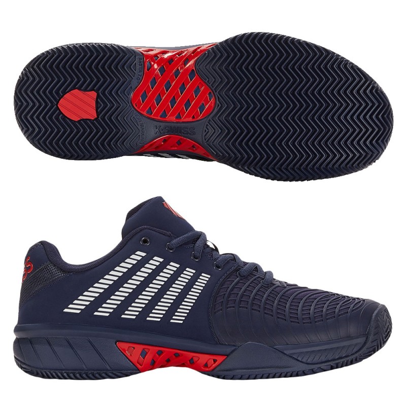 Padel shoes Kswiss 3 peacot mars red 2023 - Zona de Padel