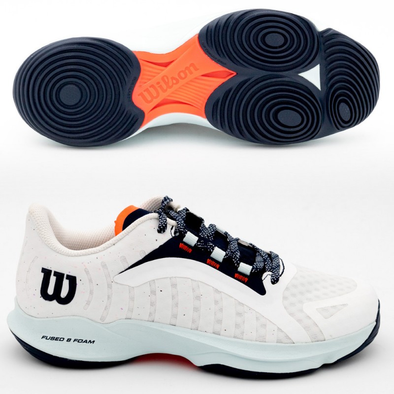 padel shoes Wilson Hurakn Pro white cooling spray 2023