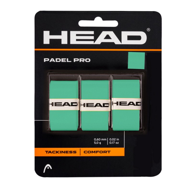 Overgrip Head Padel Pro 3 Pack verde Overgrip Head Padel Pro 3 Pack verde