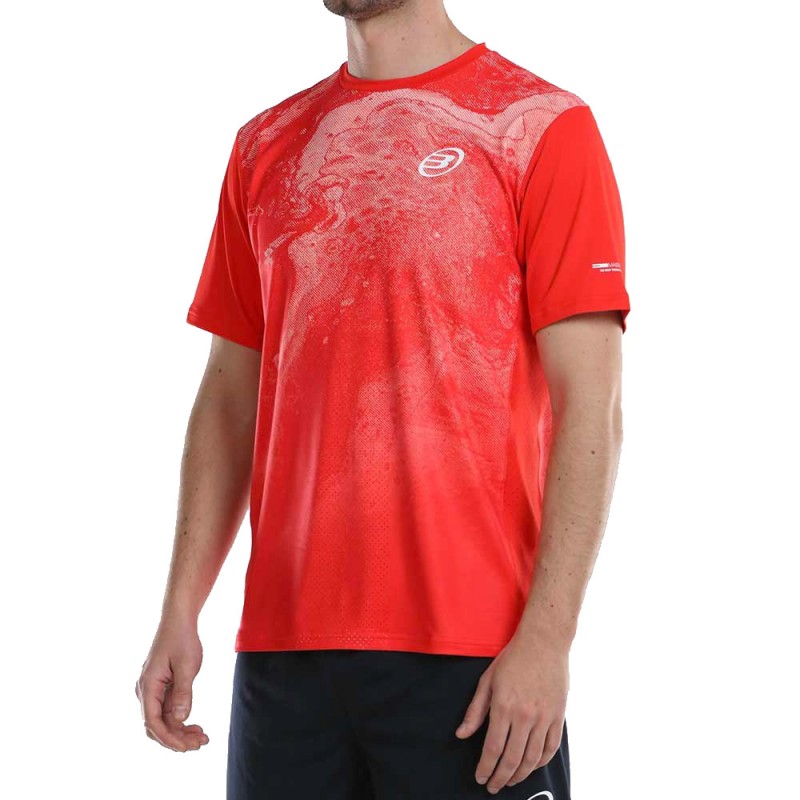 T-shirt Bullpadel Nuco cherry