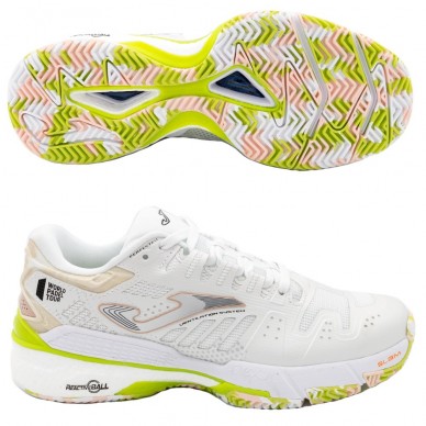Padel shoes Joma T.SLAM LADY 2302 white pink 2023