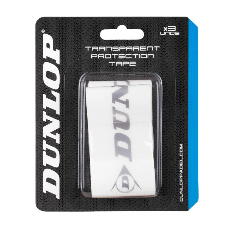 Protective Dunlop transparent 3 pack