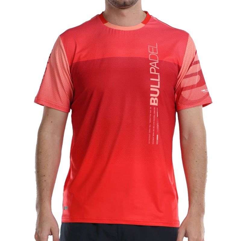 T-shirt Bullpadel Nauru cherry