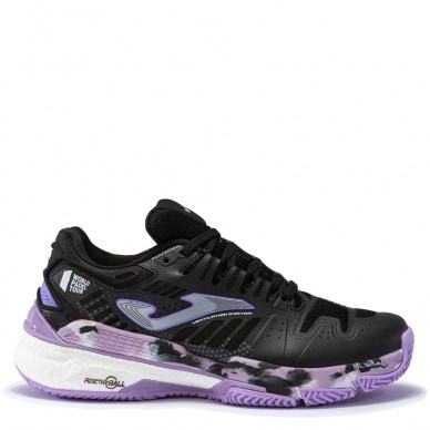 Padel shoes Joma T.SLAM LADY 2301 black purple 2023