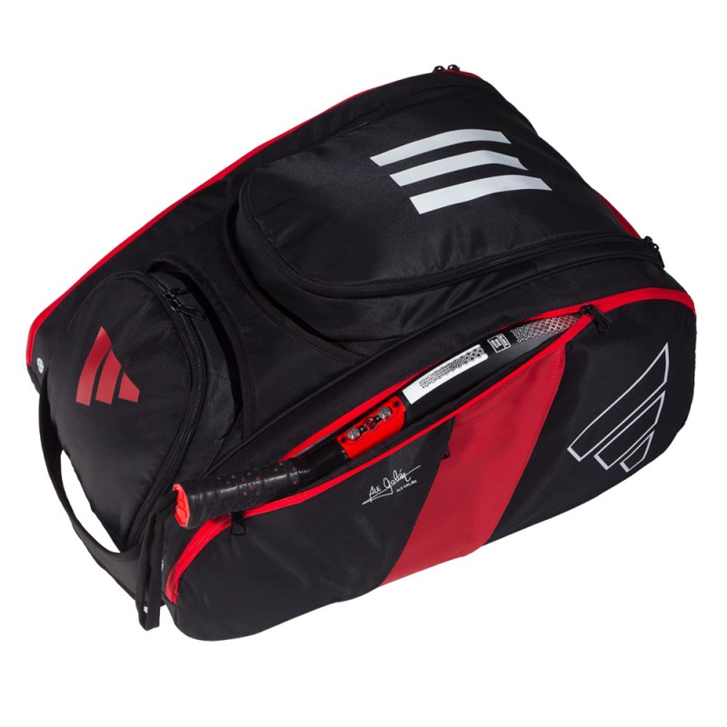 Padel bag Adidas RB Multigame black red 2023 Padel bag Adidas RB Multigame black red 2023