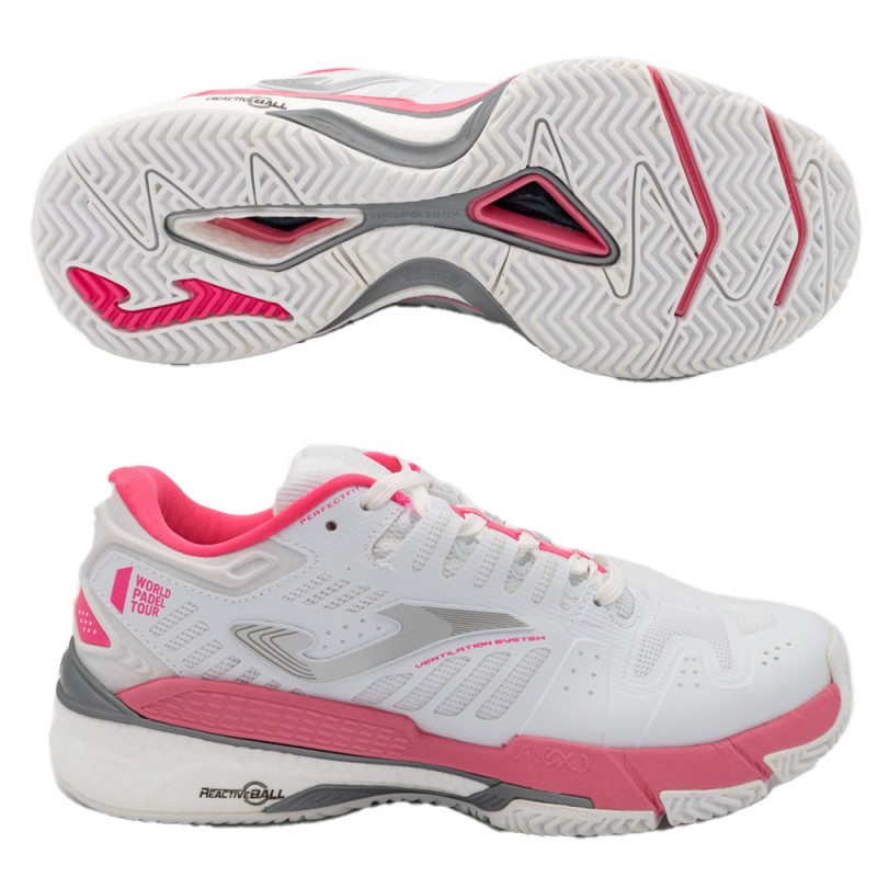 Joma T.SLAM LADY 2202 Shoes White Pink Joma T.SLAM LADY 2202 Shoes White Pink