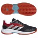 Padel shoes Adidas Courtjam Control M Clay core black white 2023