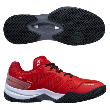 Padel Shoes Nox AT10 fiery red black 2023