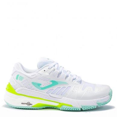 Padel Shoes Joma T.SLAM LADY 2332 white light blue 2023