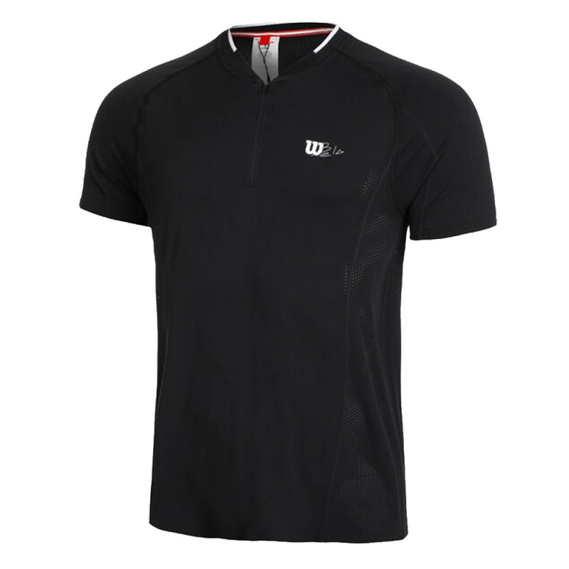T-shirt Wilson Series Seamless Ziphnly 2.0 black T-shirt Wilson Series Seamless Ziphnly 2.0 black