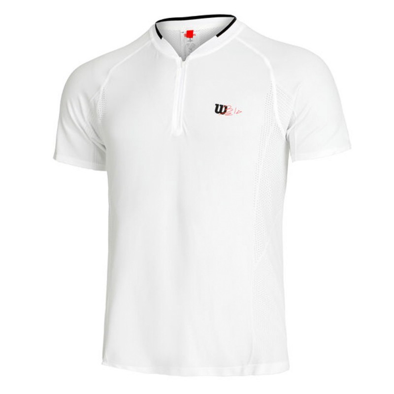 T-shirt Wilson Series Seamless Ziphnly 2.0 bright white T-shirt Wilson Series Seamless Ziphnly 2.0 bright white