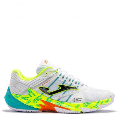 Padel shoes Joma T.OPEN 2372 white lime 2023