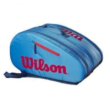Padel bag Wilson Junior blue infrared