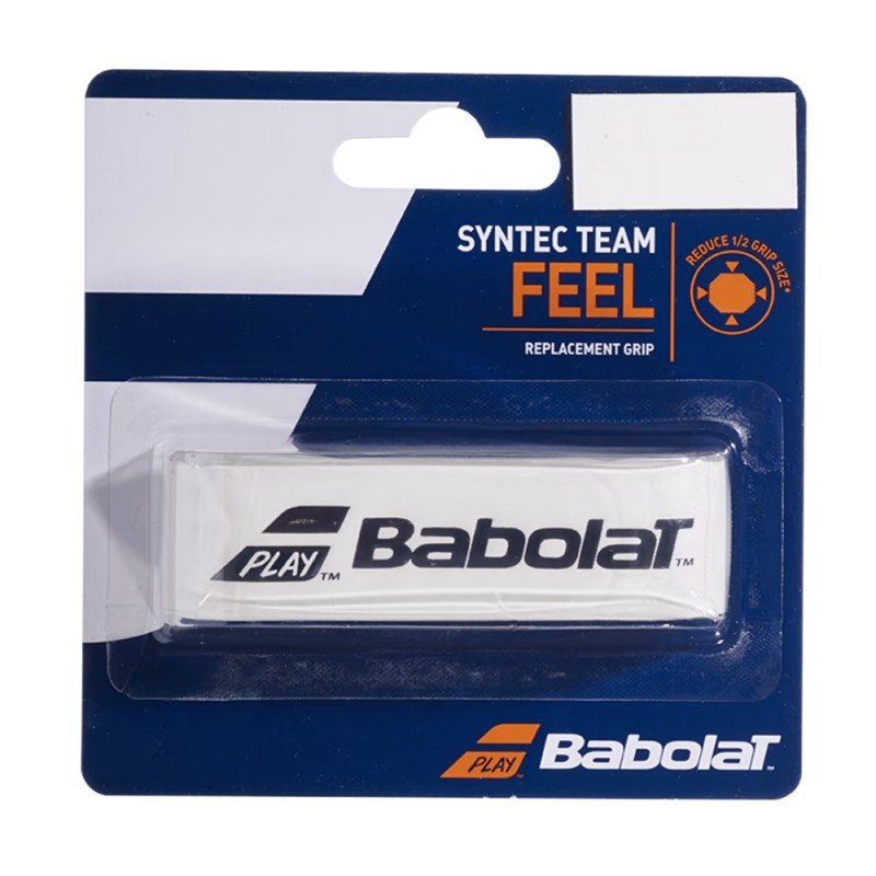 Grip Babolat Syntec Team x1 white Grip Babolat Syntec Team x1 white