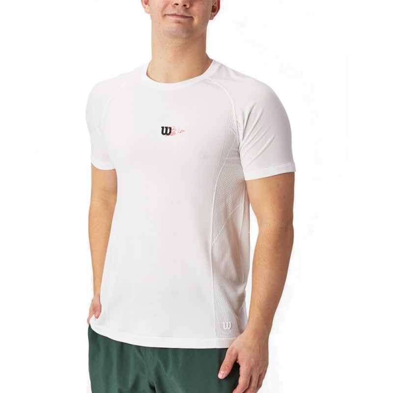 T-shirt Wilson Series Seamless Crew 2.0 bright white T-shirt Wilson Series Seamless Crew 2.0 bright white