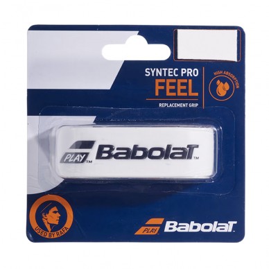 Grip Babolat Syntec Pro x1 blanco