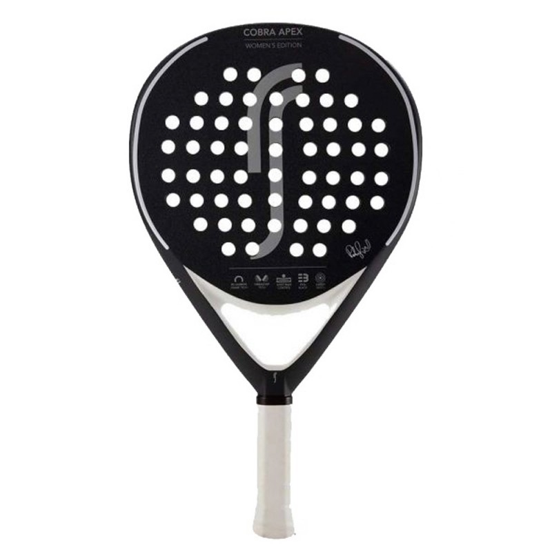 RS Padel Cobra Apex Edition black grey for women 2023 RS Padel Cobra Apex Edition black grey for women 2023