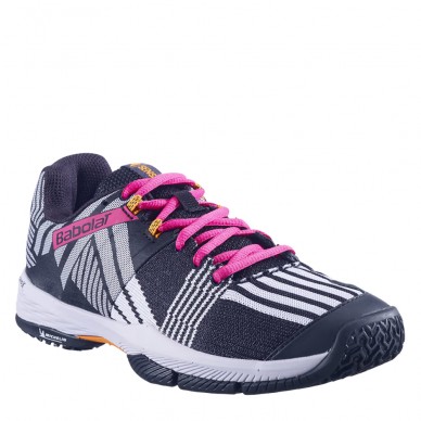 Babolat Sensa Women black roseberry 2024 padel shoes