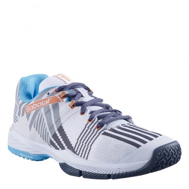 Babolat Sensa Women white canyon sunset 2024 padel shoes